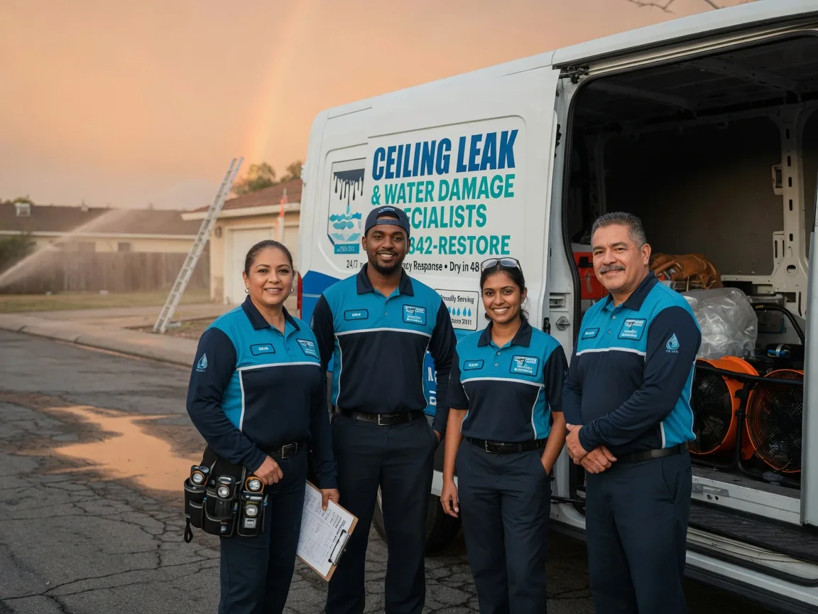 Ceiling Leak Cleanup company in Delbarton, WV