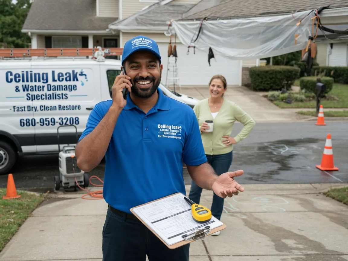 Ceiling Leak Cleanup Delbarton, WV FAQs